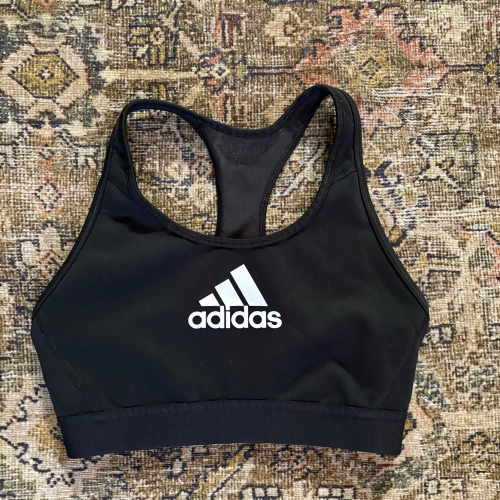 Adidas sports bra, black | small